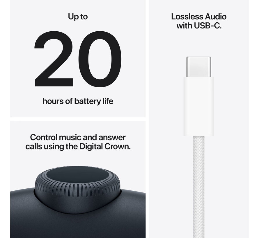 Apple AirPods Max 2 Middernacht