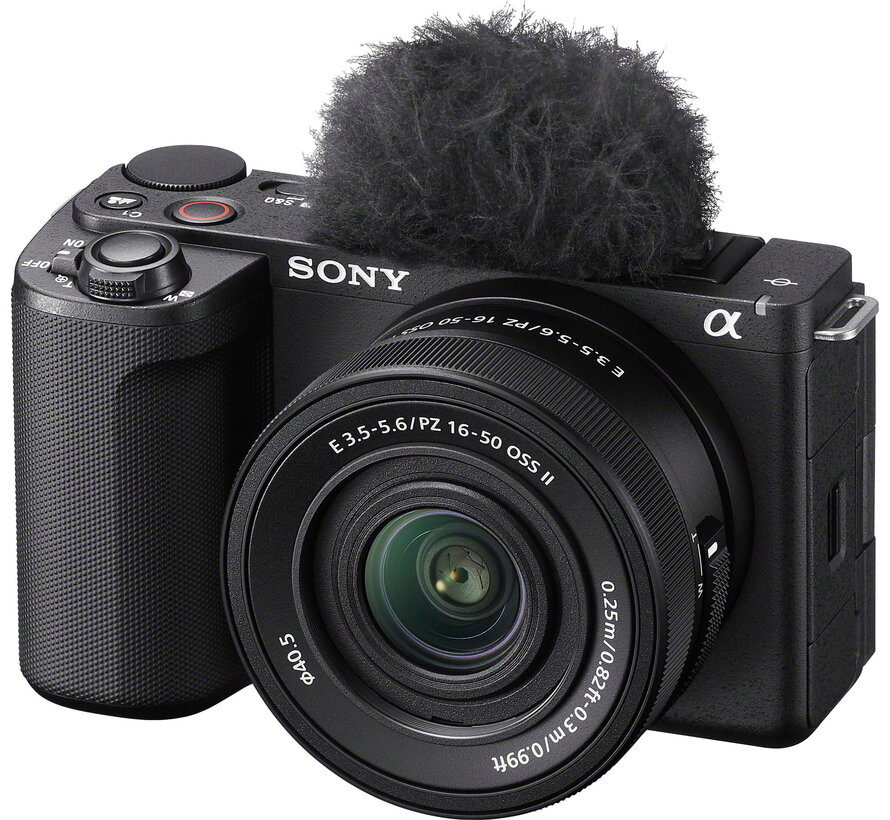 Sony ZV-E10 II + 16-50mm f/3.5-5.6 PZ OSS II Zwart