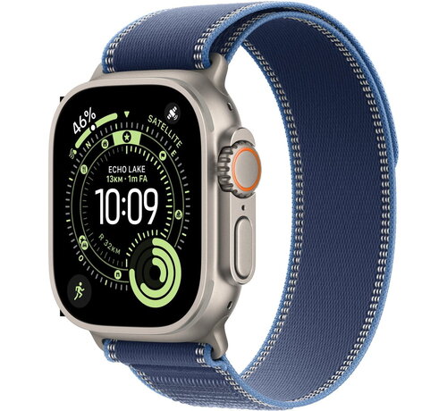 Apple Apple Watch Ultra 3 Cellular 49mm Blauw Trail Band S/M