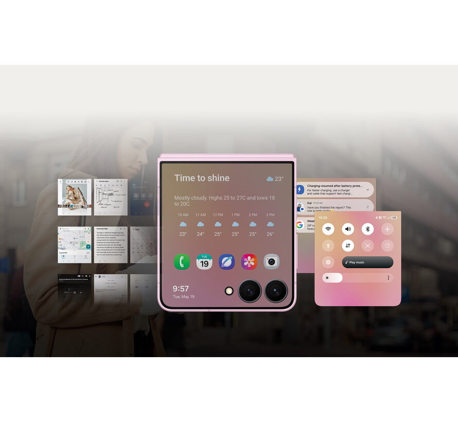Samsung Galaxy Z Flip8 256GB Zwart 5G
