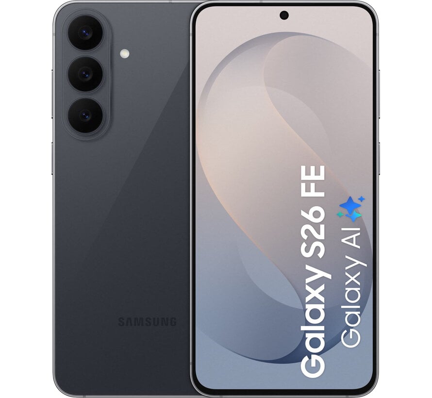 Samsung Galaxy S26 FE 256GB Zwart 5G