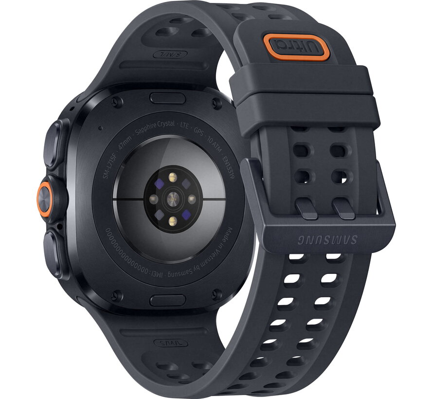 Samsung Galaxy Watch Ultra2 LTE Titanium Zwart 47mm
