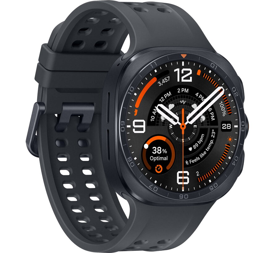Samsung Galaxy Watch Ultra2 LTE Titanium Zwart 47mm