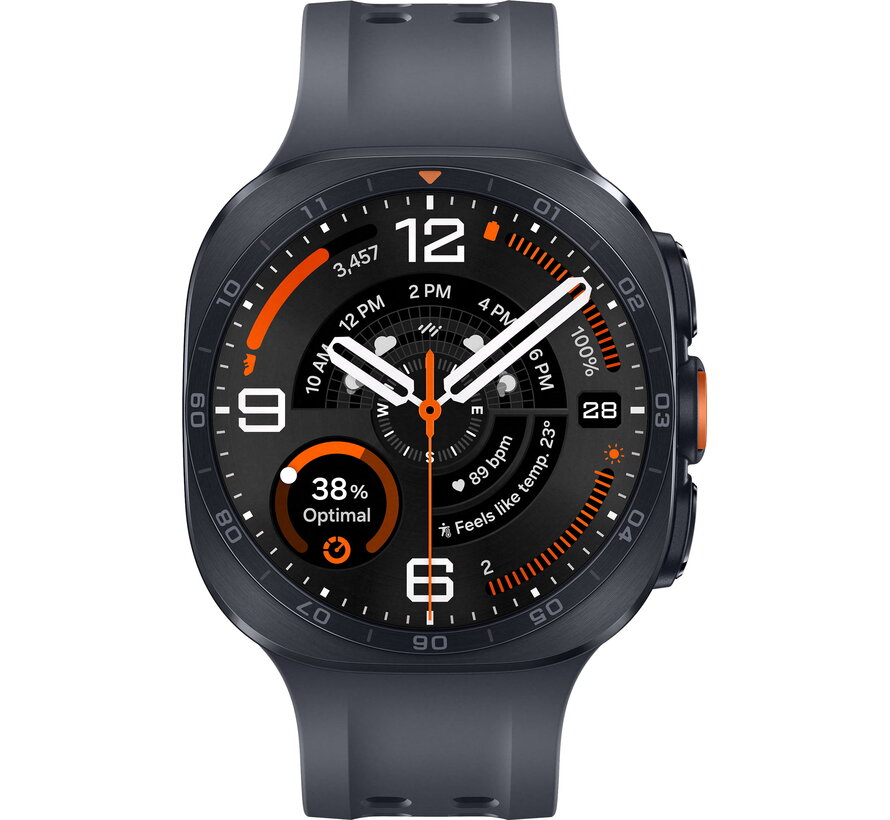 Samsung Galaxy Watch Ultra2 LTE Titanium Zwart 47mm