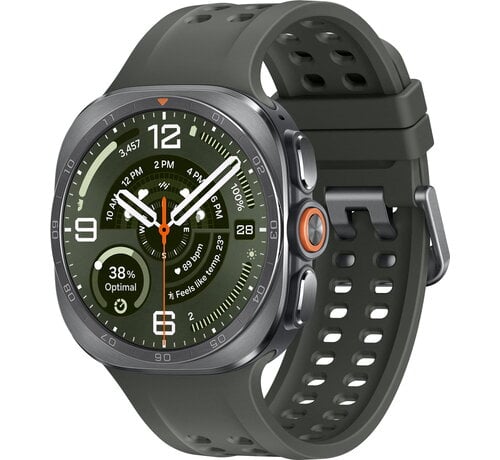 Samsung Samsung Galaxy Watch Ultra2 LTE Titanium Zilver/Groen 47mm