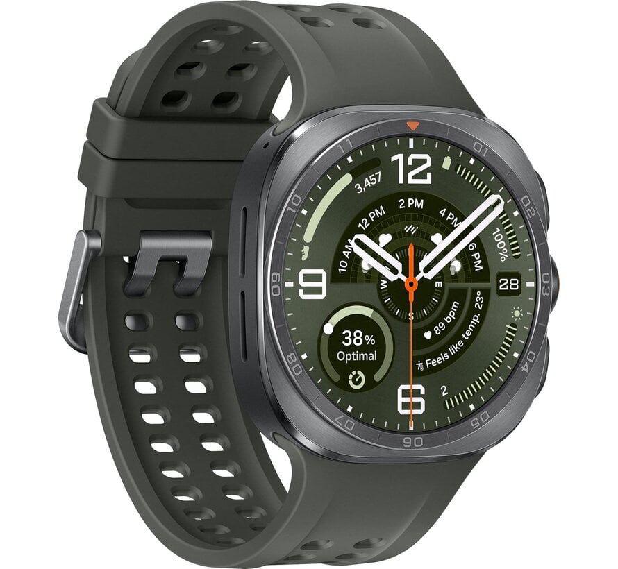 Samsung Galaxy Watch Ultra2 LTE Titanium Zilver/Groen 47mm