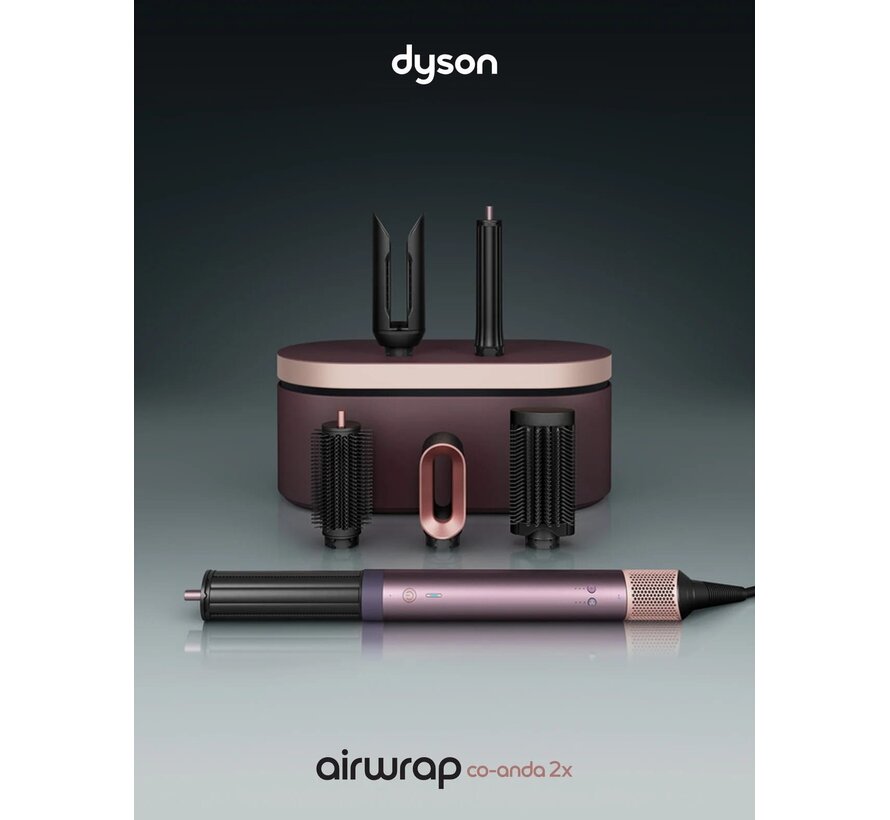 Dyson Airwrap Co-anda 2x Straight + Wavy - Jasper Plum
