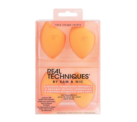 Real Techniques Real Techniques 4 Miracle Complexion Sponges Real Techniques 4 Miracle Complexion Sponges
