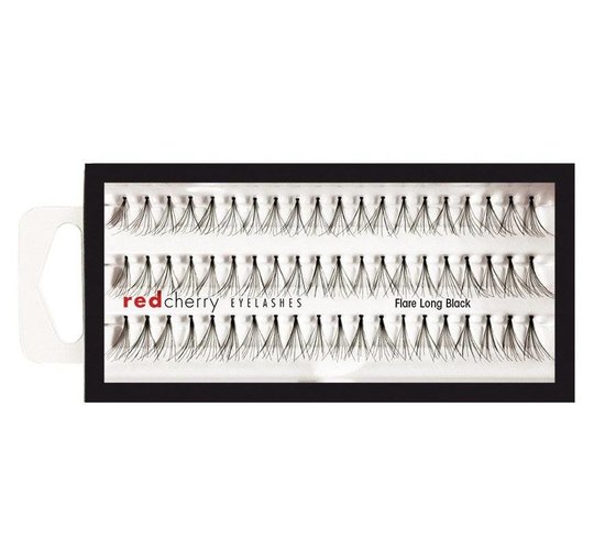 Red Cherry Individual Flare Lashes Long