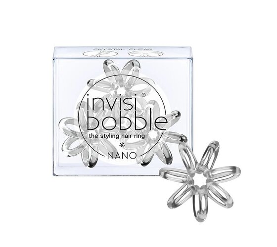 Invisibobble Invisibobble Nano Haarelastiekje Crystal Clear Invisibobble Nano Haarelastiekje Crystal Clear