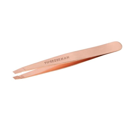 Tweezerman Tweezerman Slant Tweezer Rose Gold Tweezerman Slant Tweezer Rose Gold