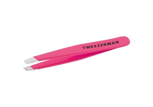 Mini Slant Tweezer Flamingo Pink