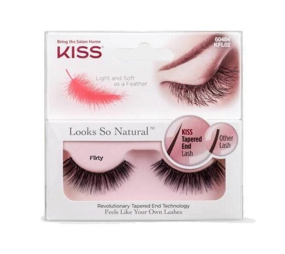Kiss Kiss Looks So Natural Lashes Flirty Kiss Looks So Natural Lashes Flirty