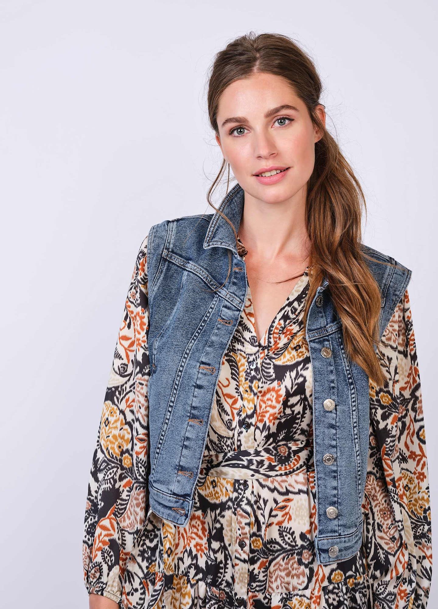 Summum, Denim gilet mosses twill stretch - Hipp - Fashion \u0026 Lifestyle -  Borger