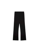 Summum Summum, trousers viscose crepe knit, Black