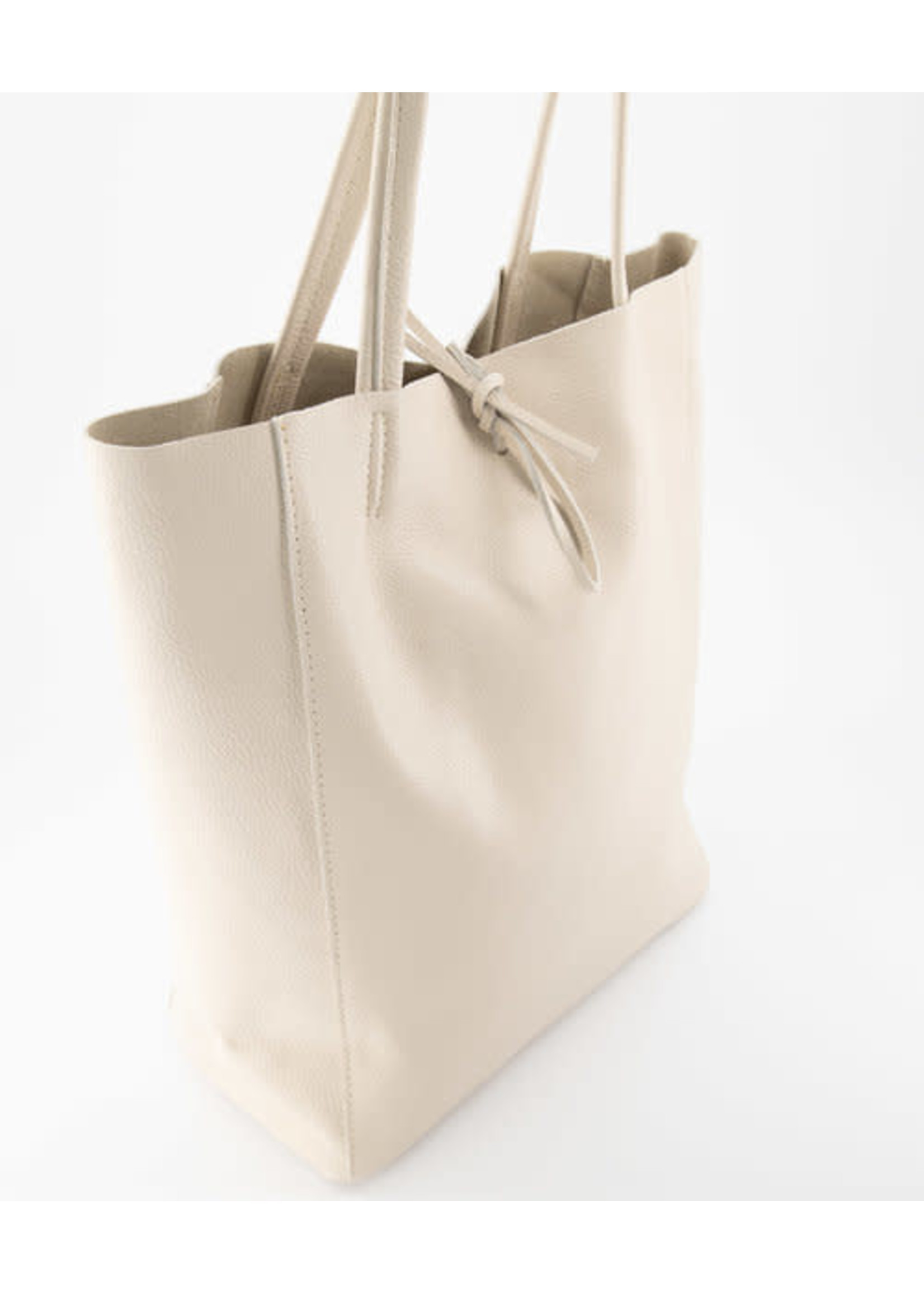 Schoudertas,  Mia Classic Grain Ecru  D37