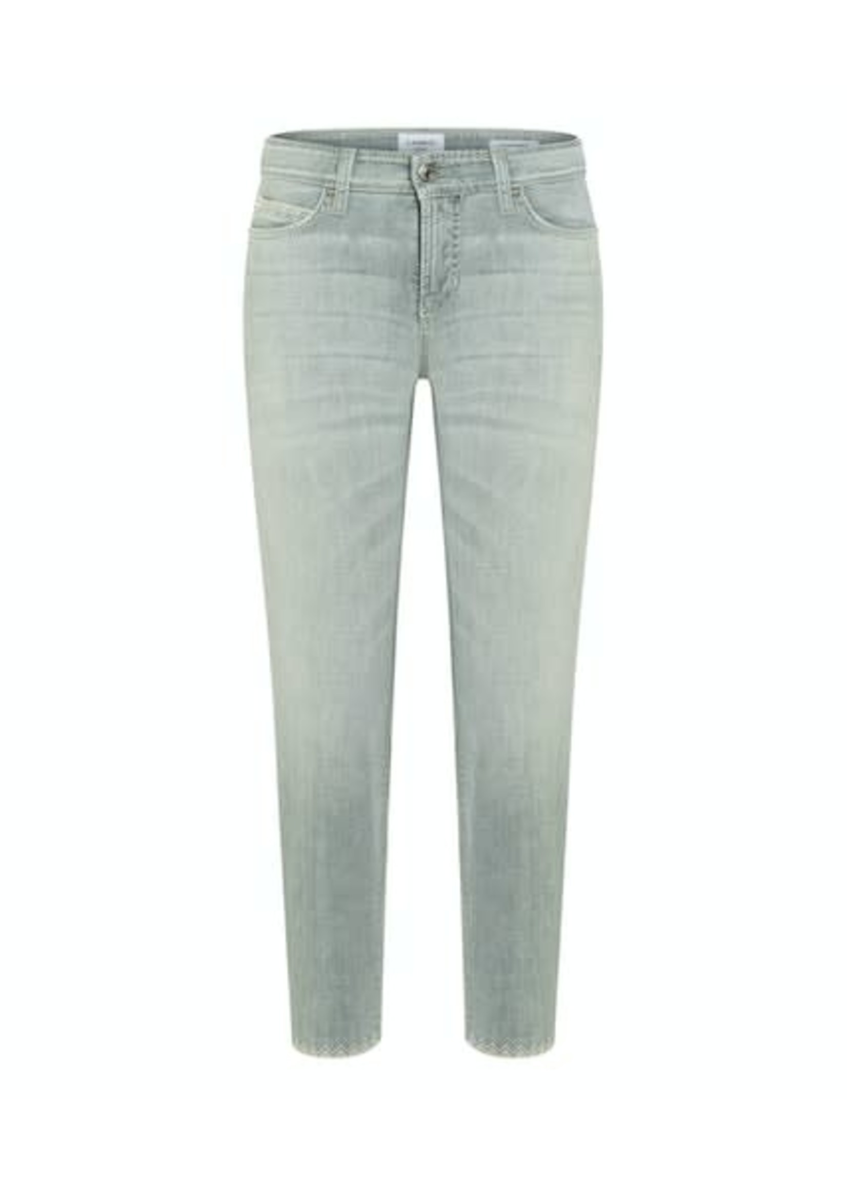 Cambio Piper short Damen lang Jeans, Grey Summer used