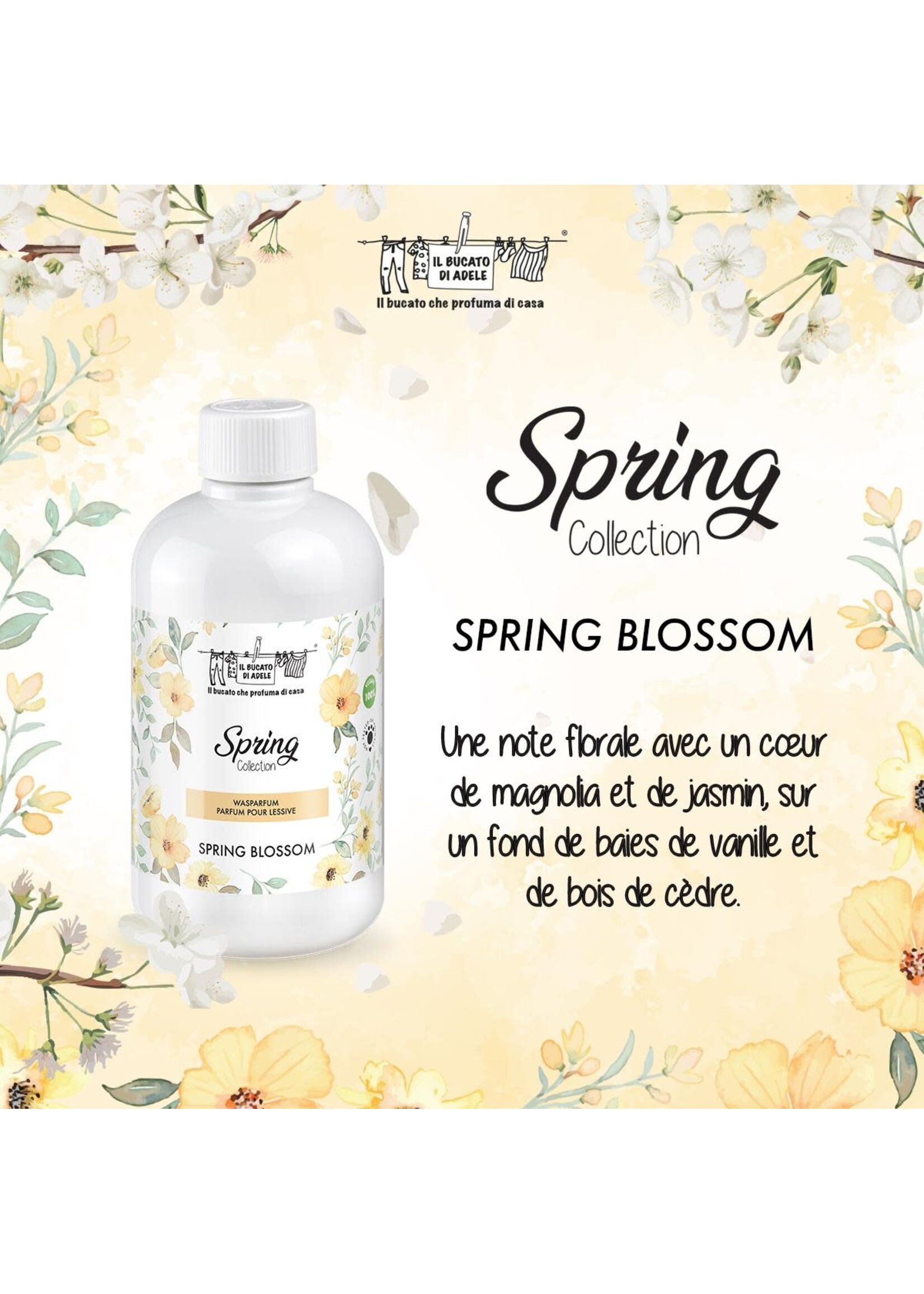 Il Bucato Di Adele - Wasparfum uit Italie Spring Blossom Wasparfum 500ml