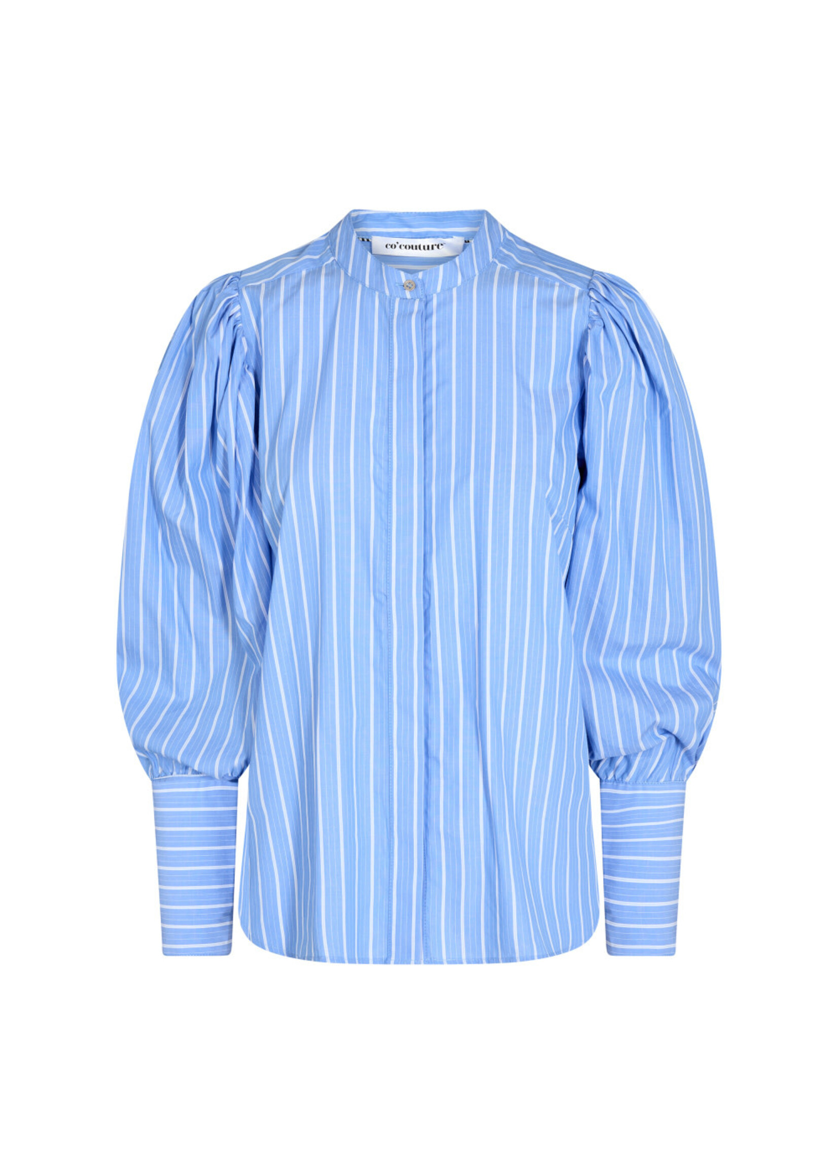 Co Couture Co Couture, MalouCC Stripe Shirt, New Blue