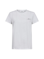 Co Couture Co Couture, PetiteCC Logo Tee, White Black, Size: