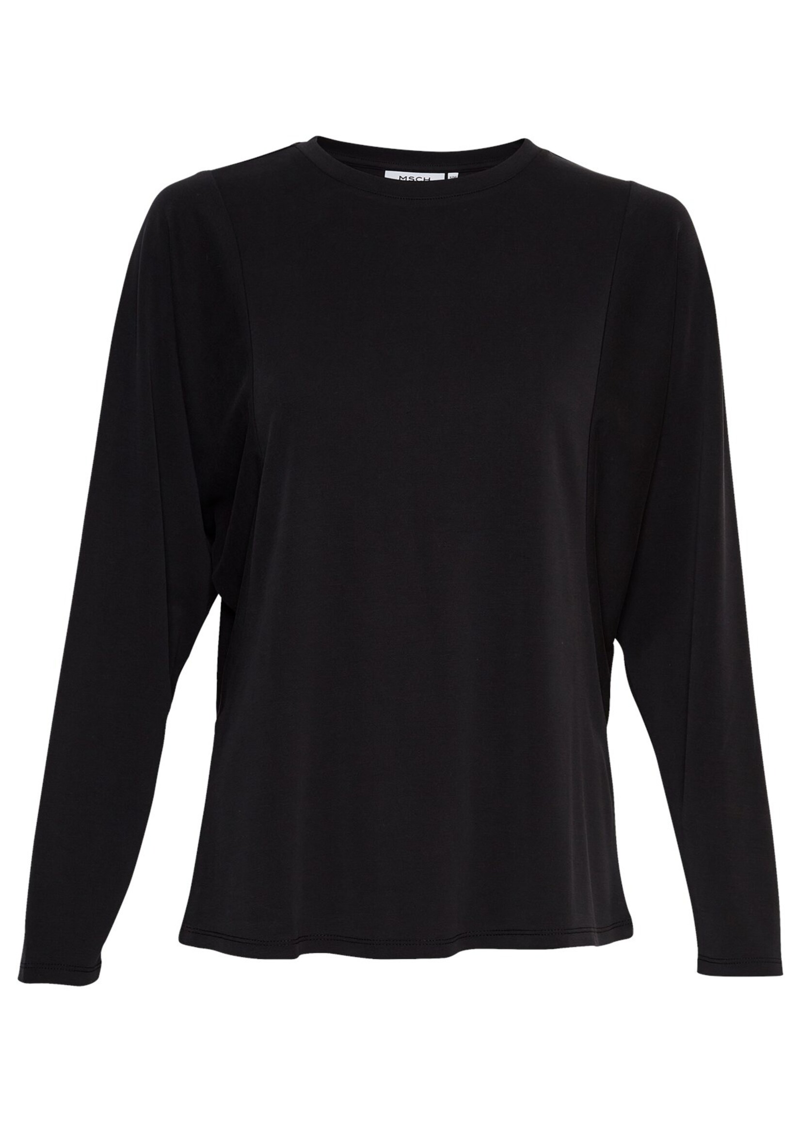 Moss Copenhagen MSCHElizza Lynette Top, Black, Size: