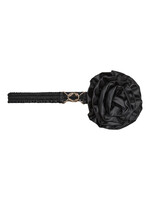 Co Couture Co Couture, MetallicCC Rose Belt, Black
