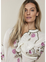 Summum Summum, Top Flower Embroidery, Ivory