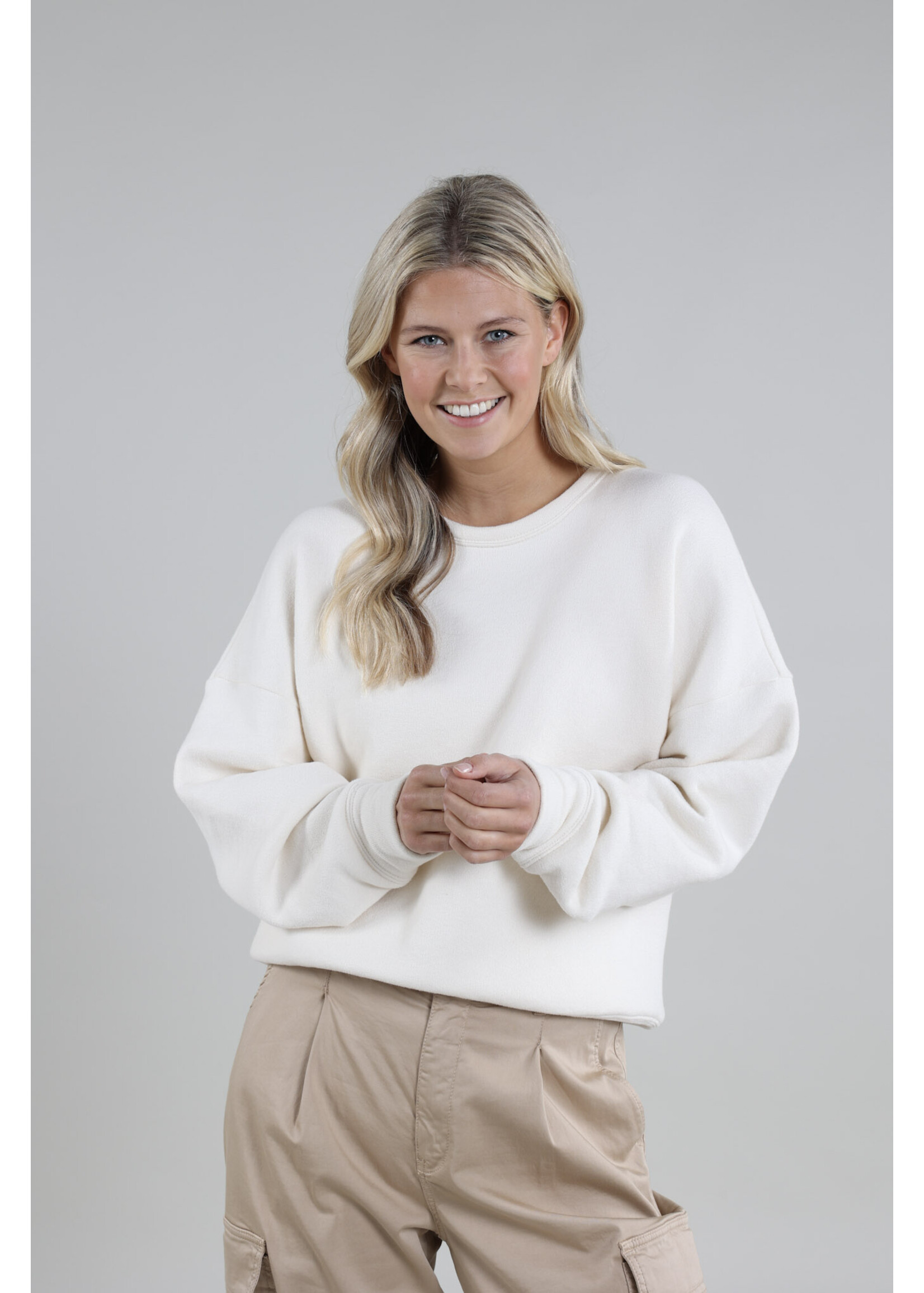 Nukus Nukus, Sunday Pullover Off White, Size: