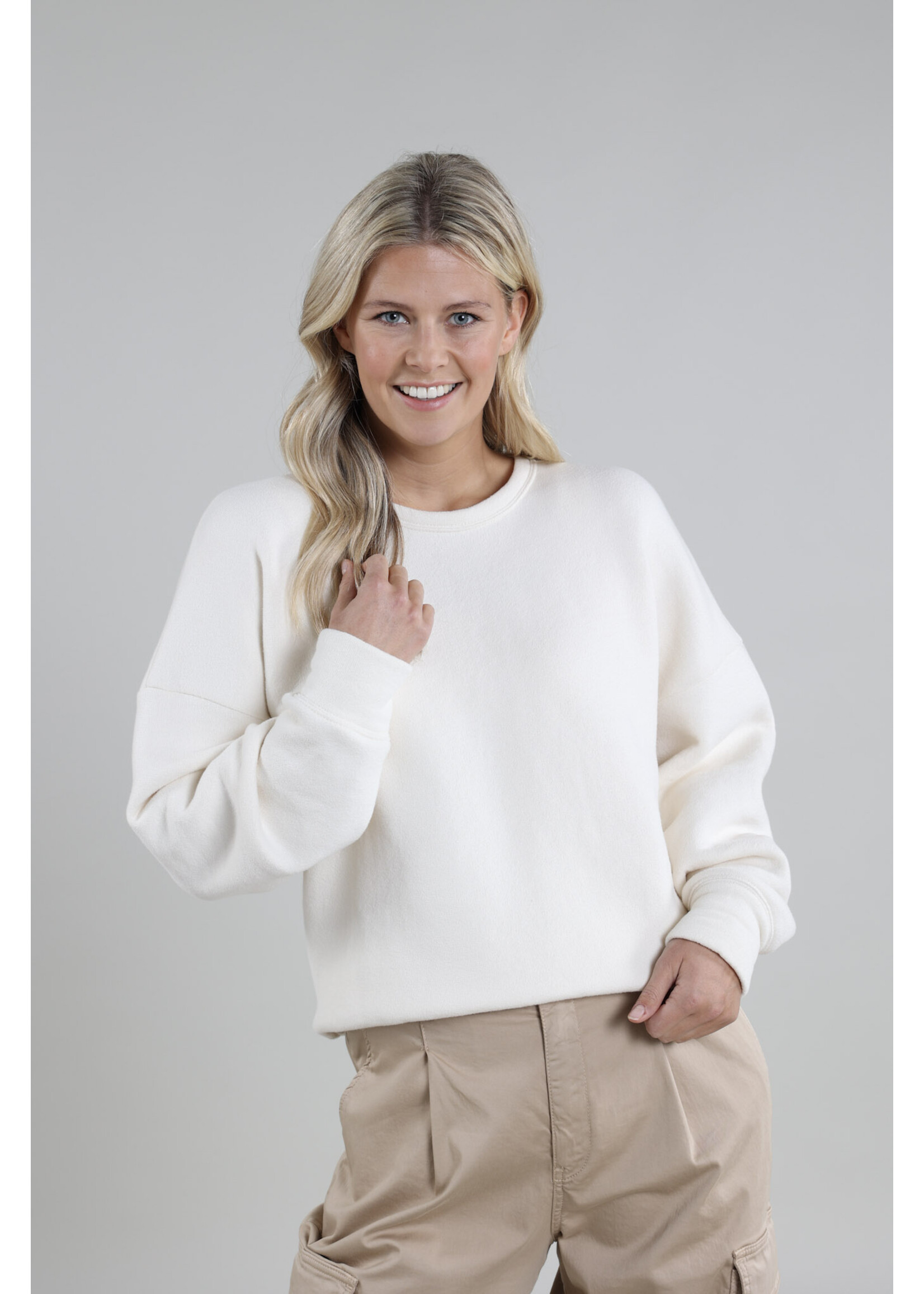Nukus Nukus, Sunday Pullover Off White, Size: