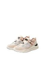 Yaya Yaya, Sneaker in multi color with white sole, Winter twig beige, Size: