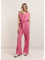 Summum Summum, Jumpsuit cotton linen stretch, Cotton candy, Size: