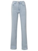Yaya Yaya, Palazzo denim trousers, five pocket style, zip fly, Off White, Size: