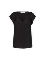 Co Couture Co Couture, SunriseCC Top, Black, Size: