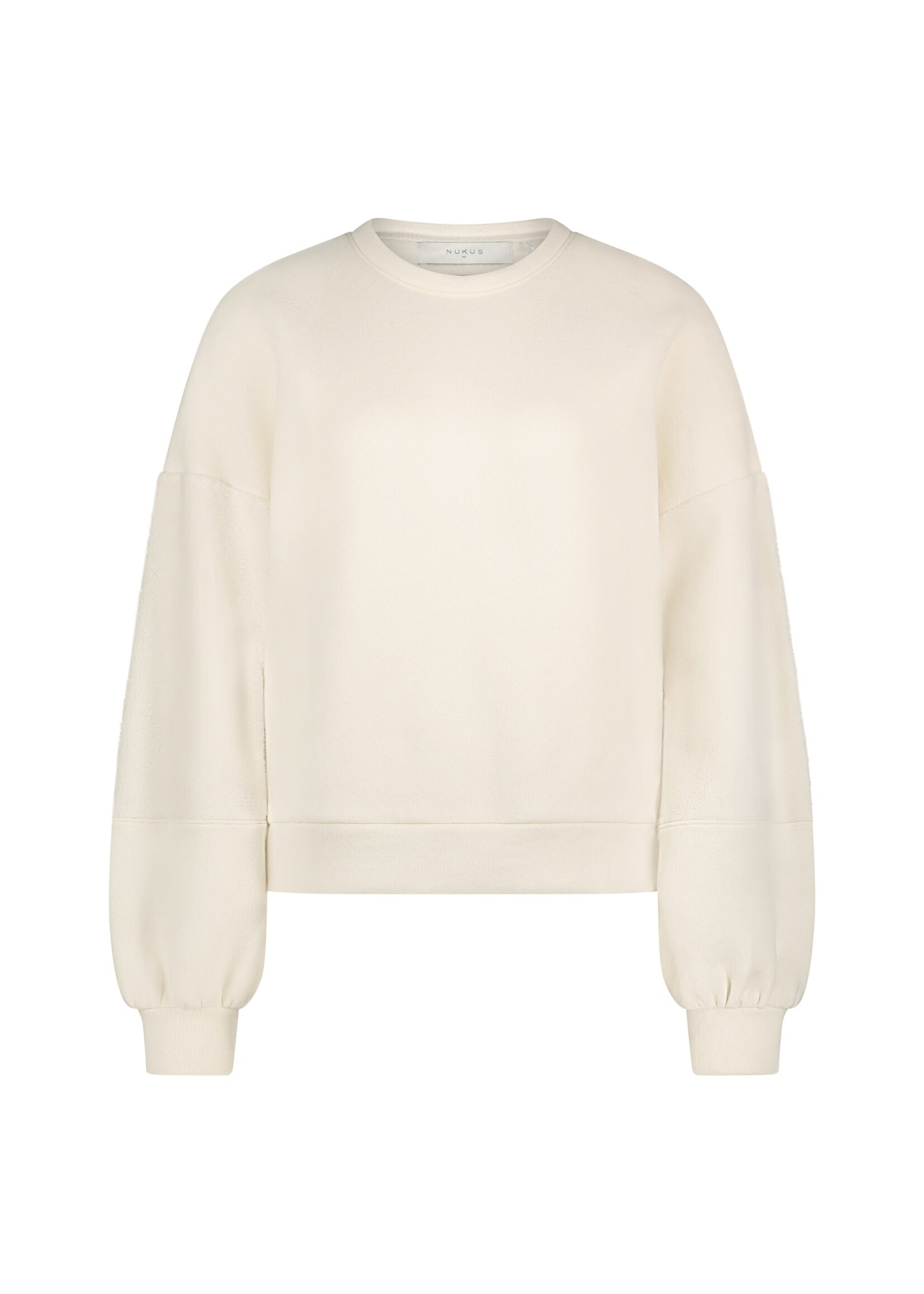 Nukus Nukus, Amadora Pullover Teddy, Off White, Size: