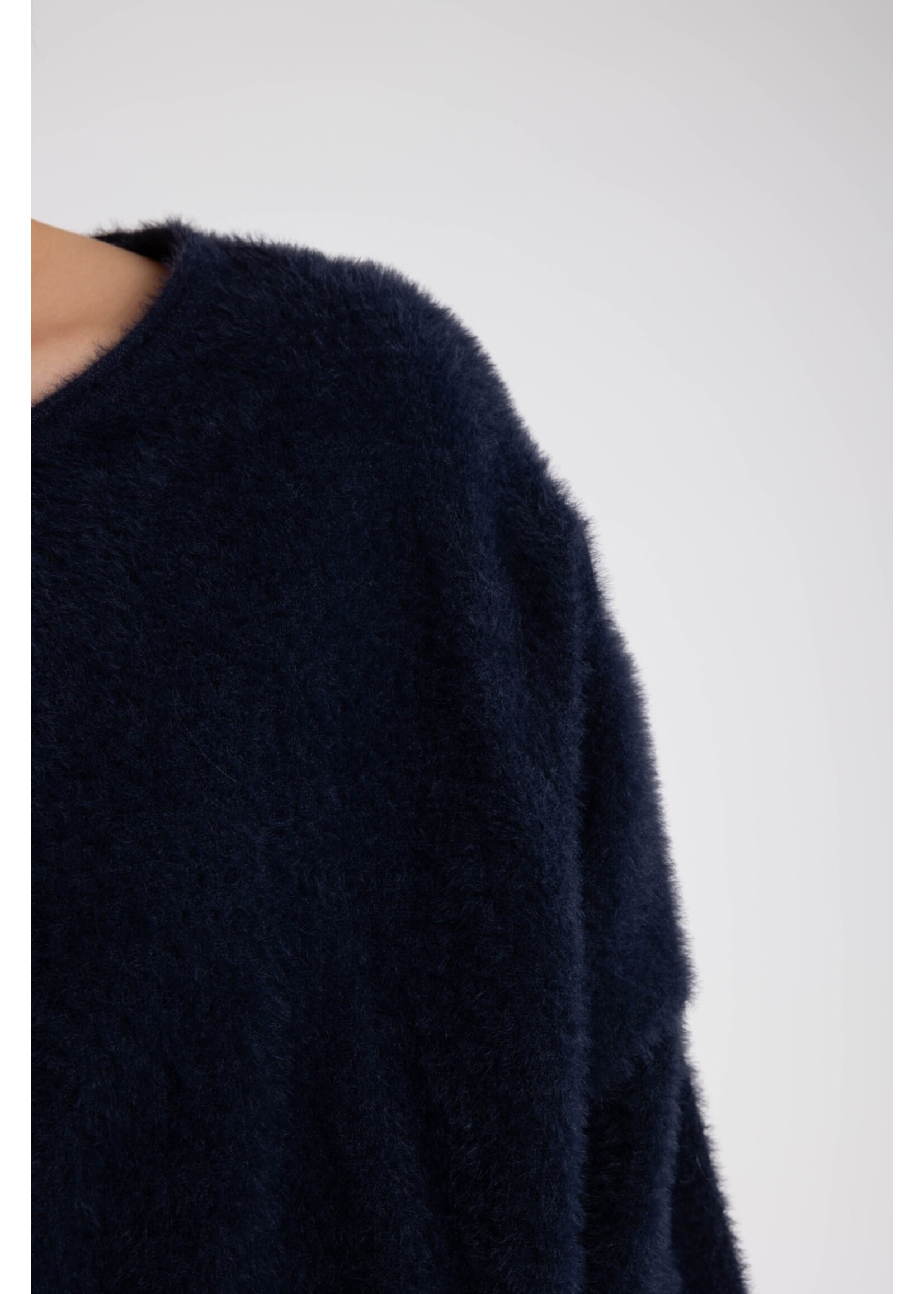 Nukus Nukus, Matilde Pullover Soft, Navy, Size: