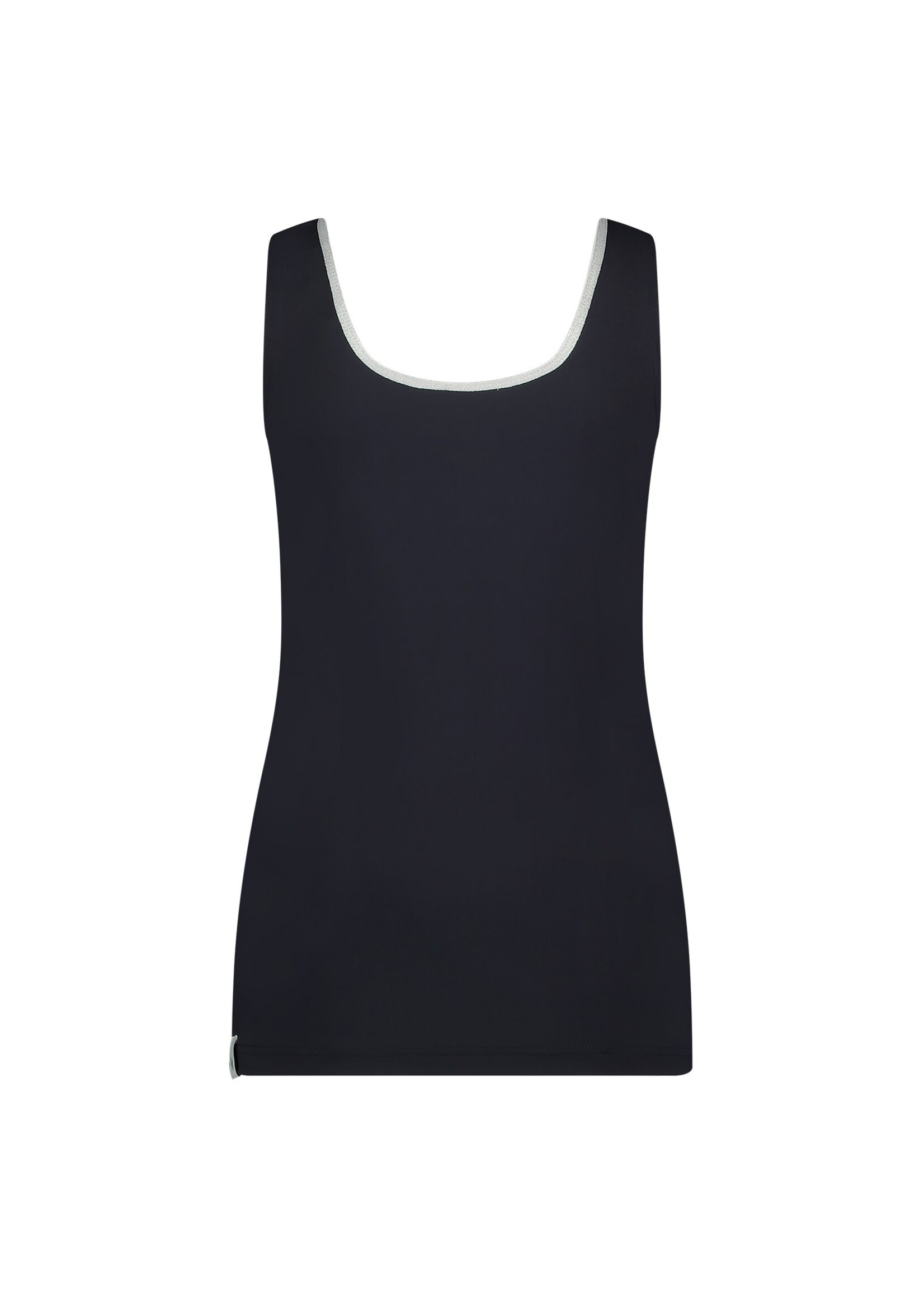 Nukus Nukus, Juba Singlet, Navy/Silver,  Size: