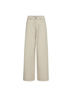 Co Couture Co Couture, PinCC Wide Long Jeans, Bone, Size: