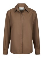 Neo Noir Neo Noir, Waldis Solid Shirt, Taupe, Size: