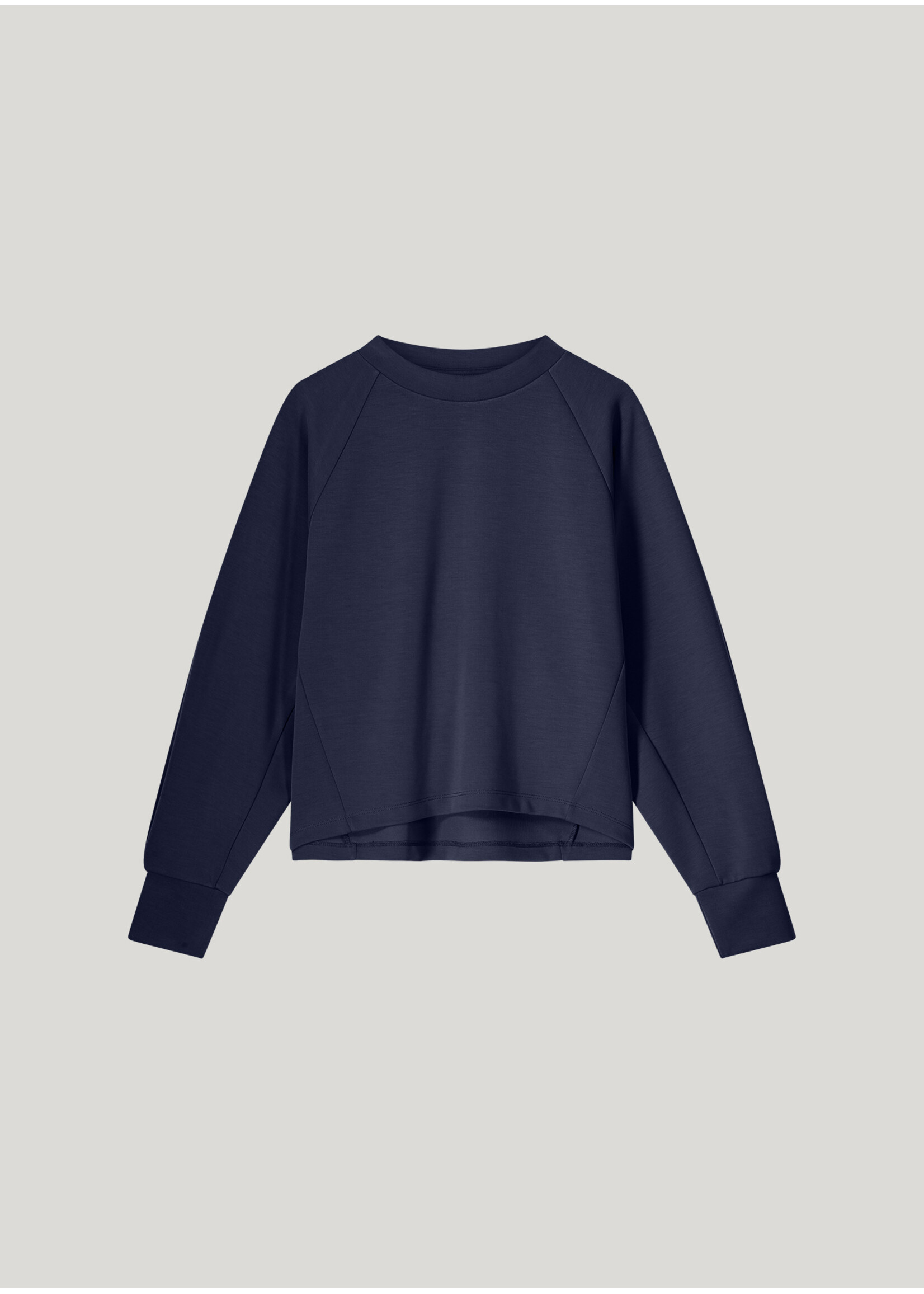Summum Summum, Longsleeve top Soft Scuba, Navy noir, Size: