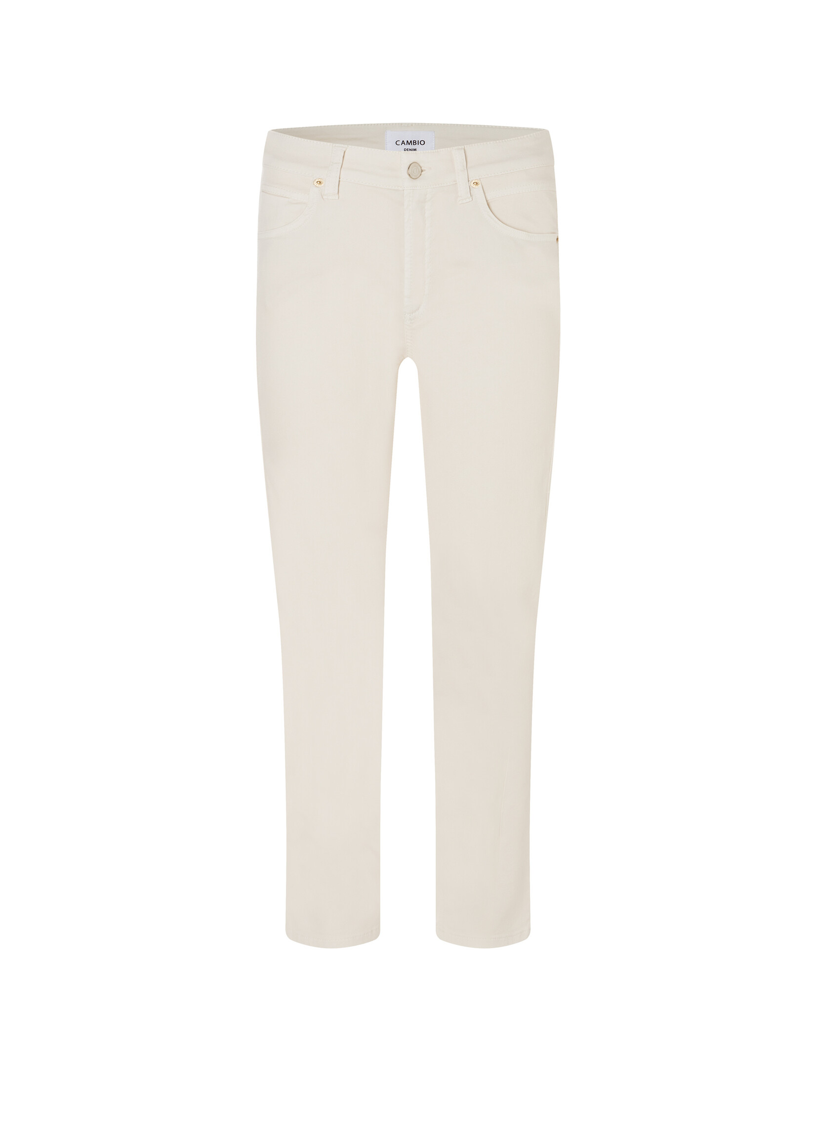 Cambio Cambio, Piper cropped, Pure Chalk, Size: