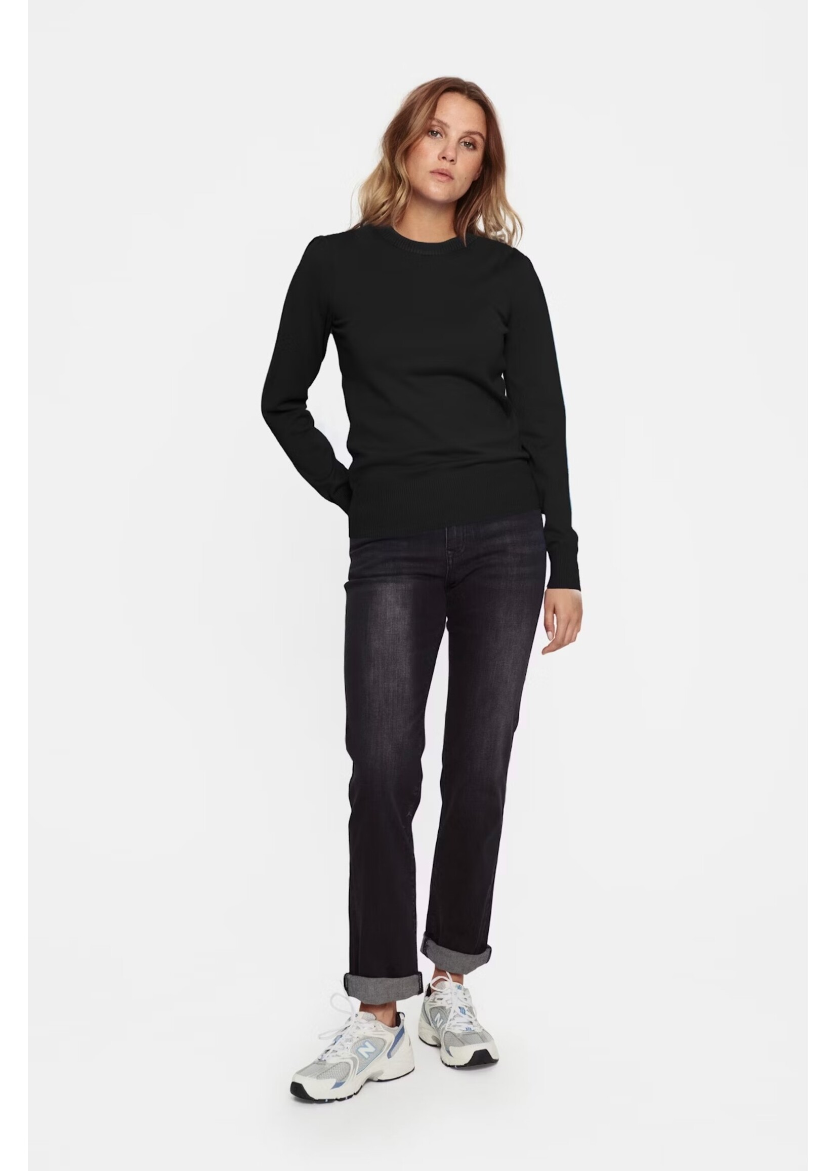 Saint Tropez Saint Tropez, MilaSZ Pullover,  Black, Size:
