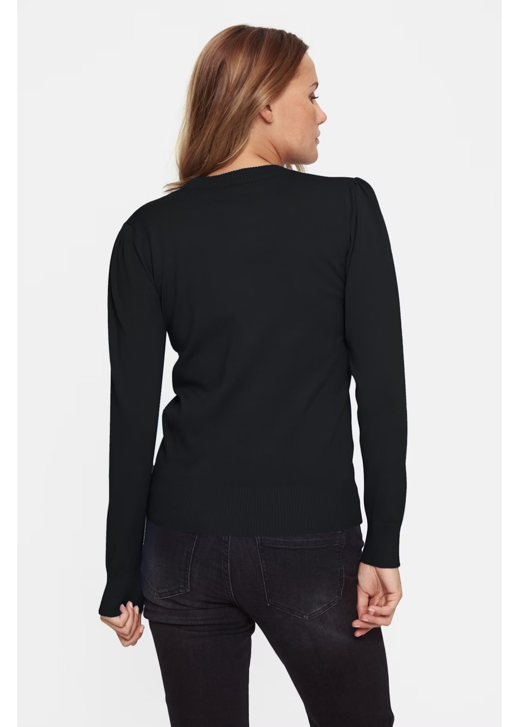 Saint Tropez Saint Tropez, MilaSZ Pullover,  Black, Size: