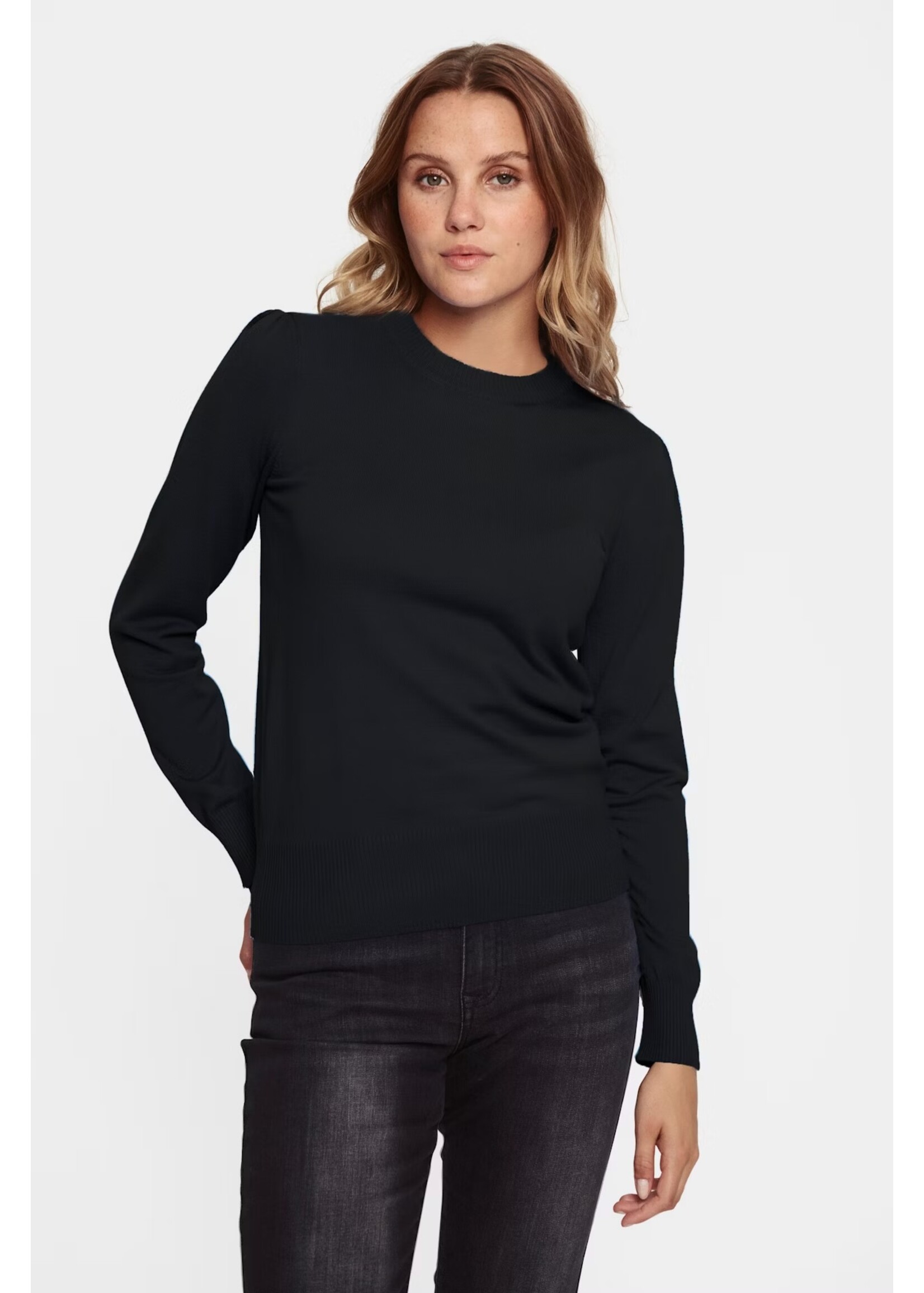 Saint Tropez Saint Tropez, MilaSZ Pullover,  Black, Size: