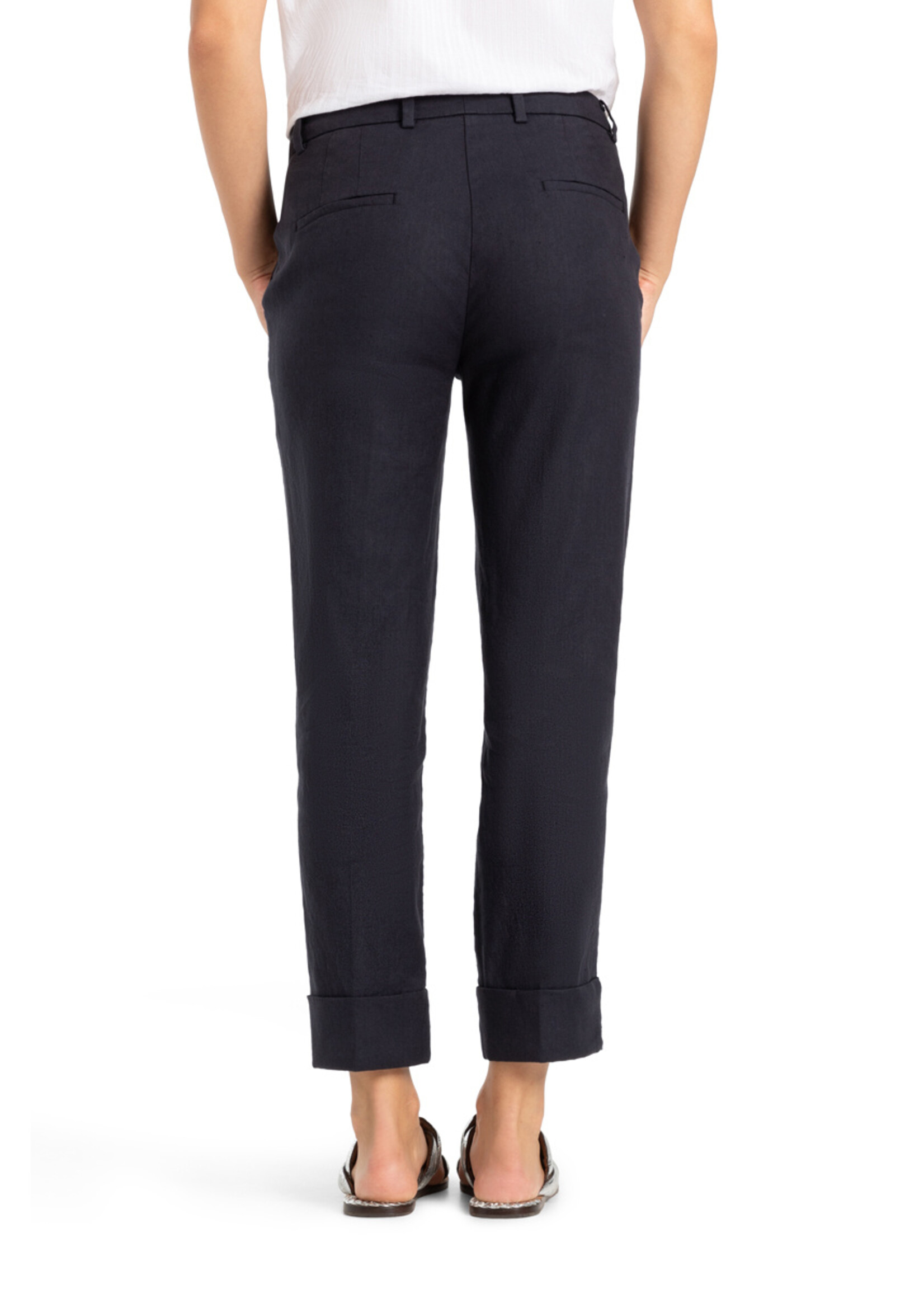 Cambio Cambio, Krystal ladies pants long, Navy, Size: