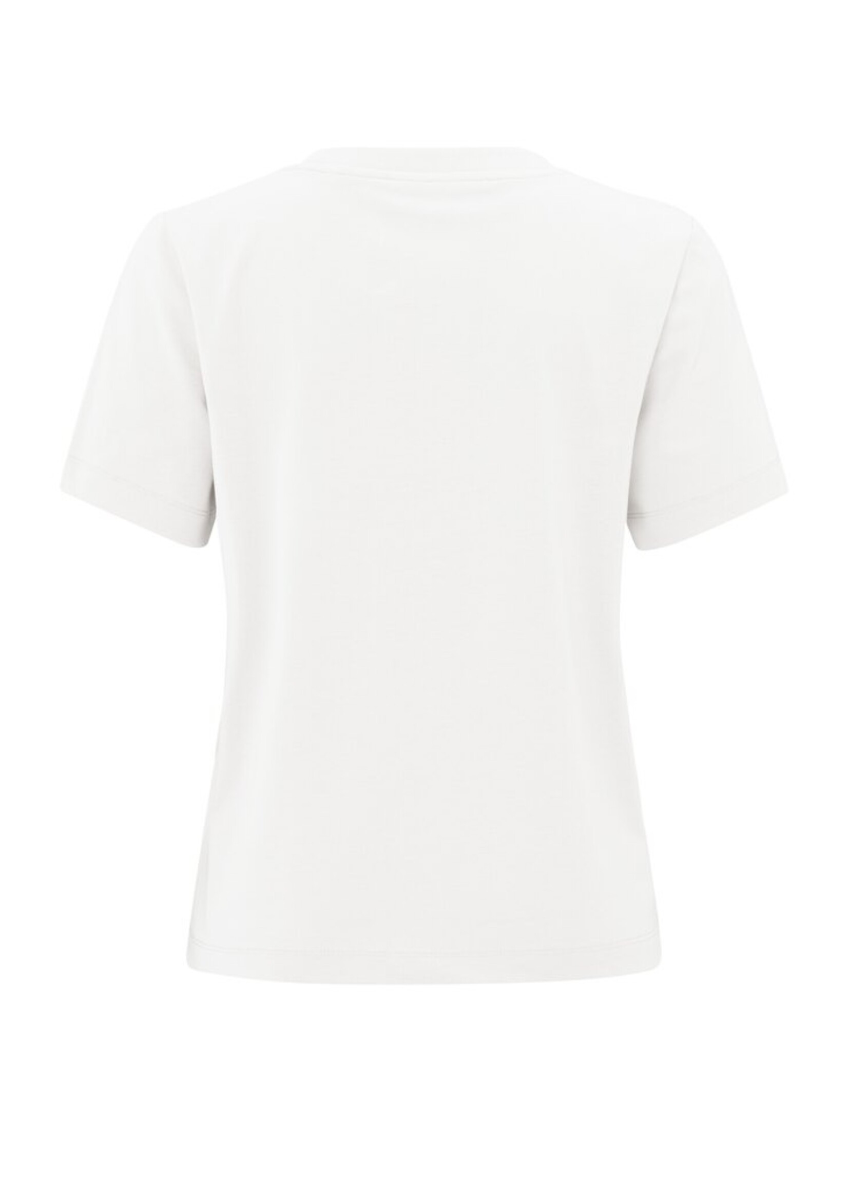 Yaya Yaya, Crew neck t-shirt, White, Size: