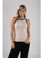 Nukus Nukus, Nice Singlet, Sand/Black, Size: