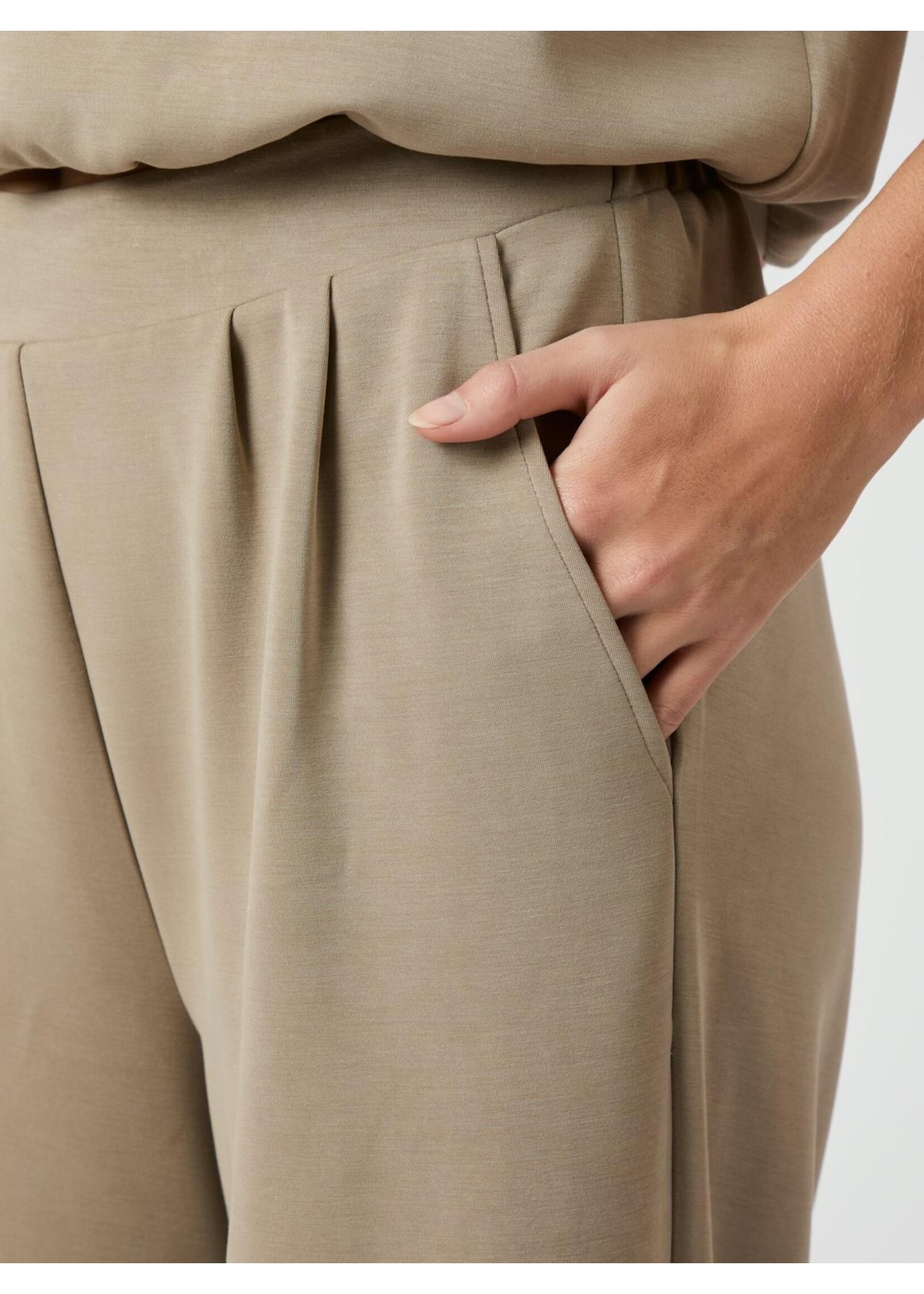 Neo Noir Neo Noir, Isark Soft Pants, Taupe, Size:
