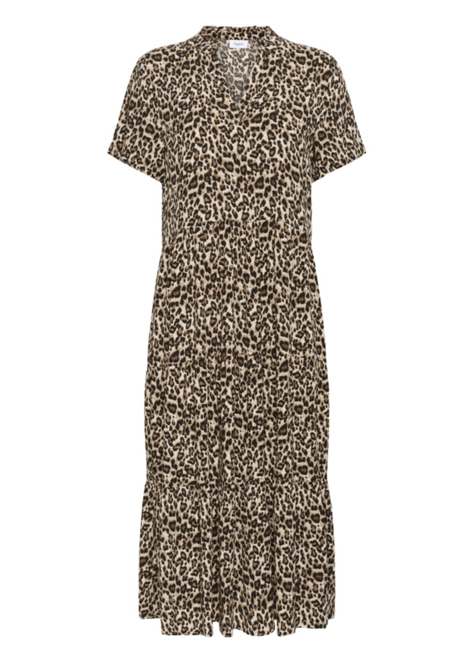 Saint Tropez Saint Tropez, EdaSZ Dress, Leopard, Size: