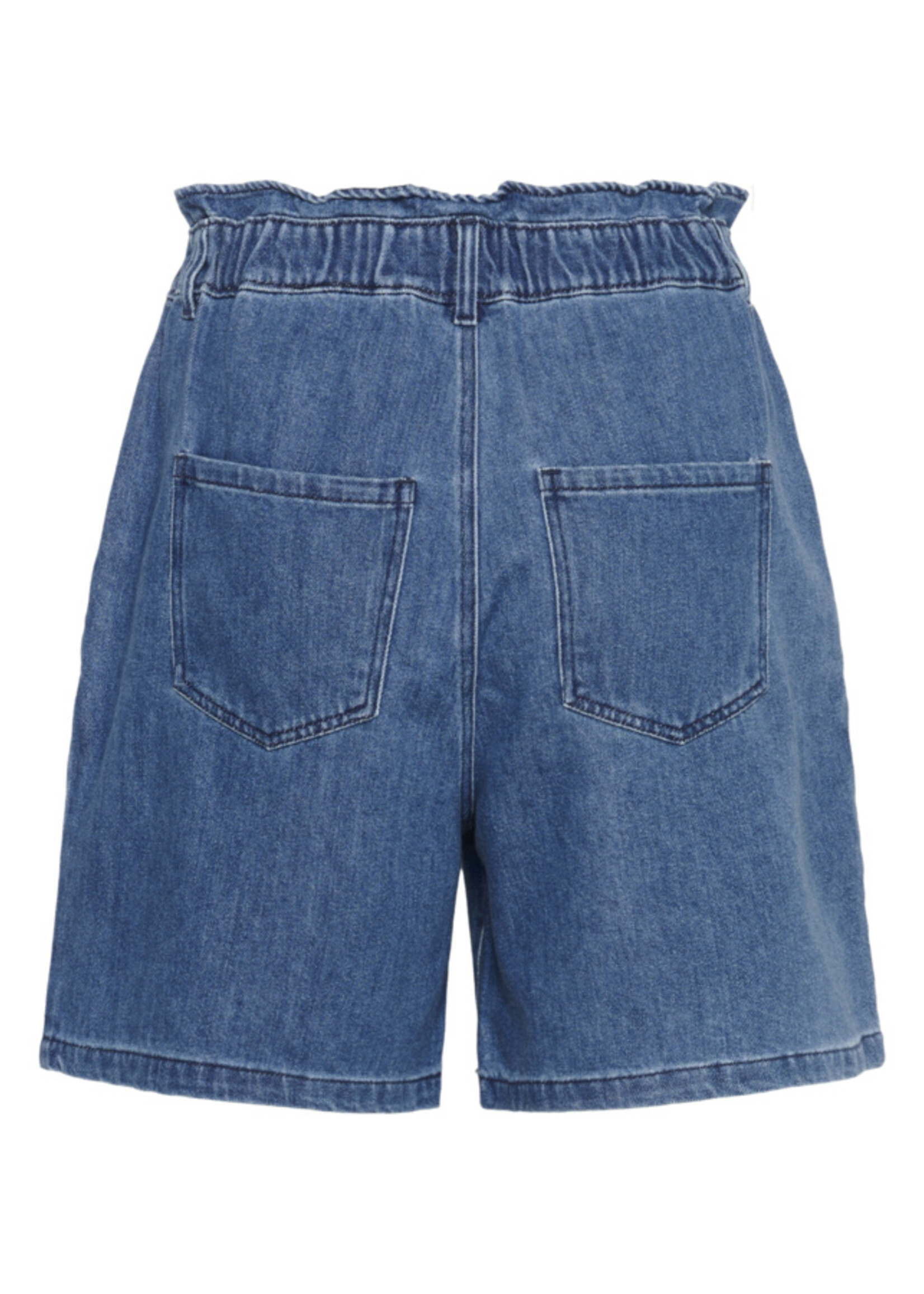 Saint Tropez Saint Tropez, KayoSZ Shorts, Medium Blue Denim, Size: