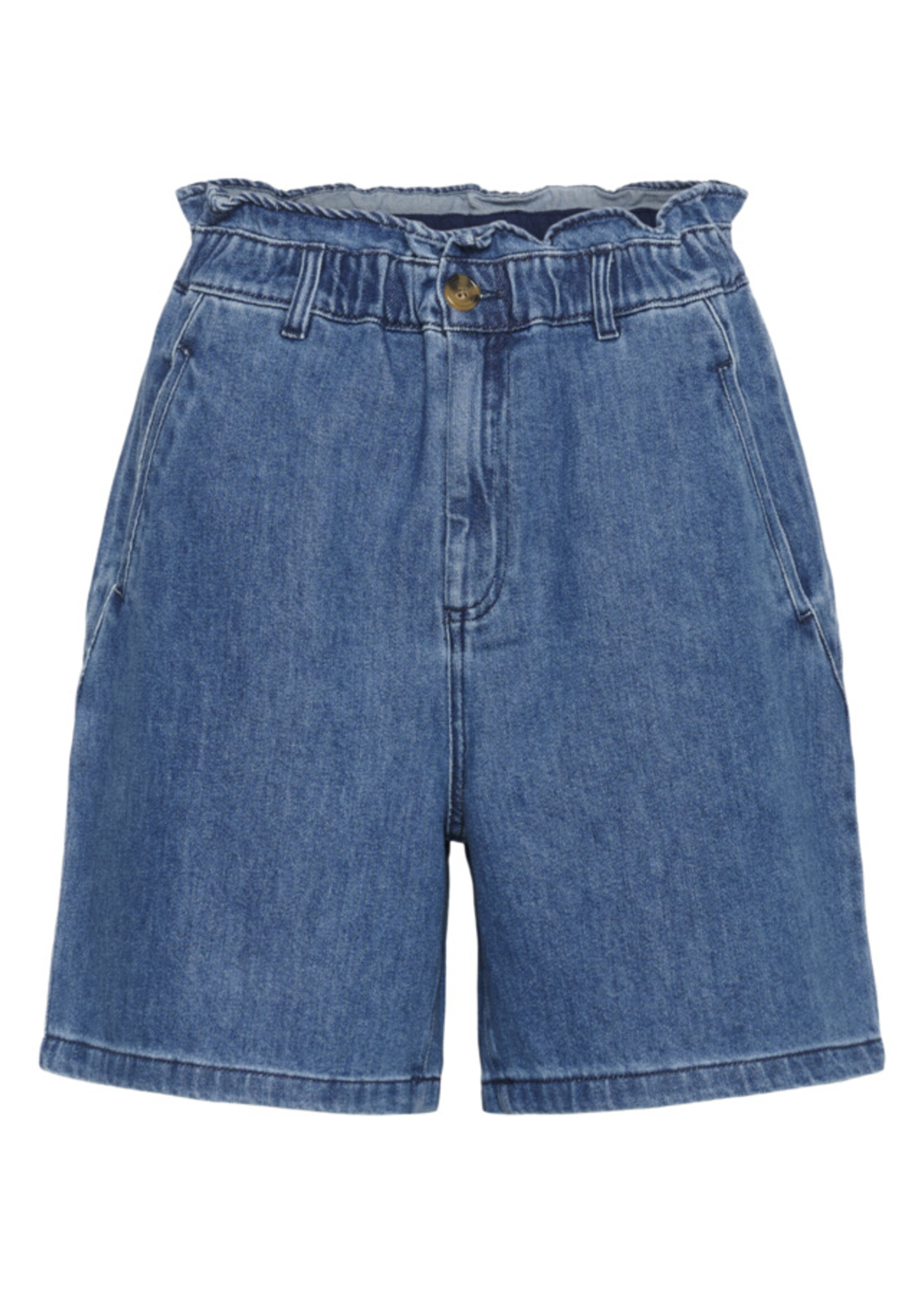 Saint Tropez Saint Tropez, KayoSZ Shorts, Medium Blue Denim, Size: